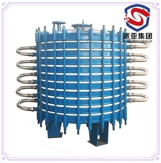 적층 접시 유리 라이닝 스틸 콘덴서